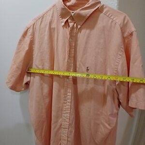 Polo by Ralph Lauren Men's Coral Button Down Shirt